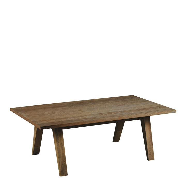 A-Line Coffee Table in Smoked Oak - TidySpaces