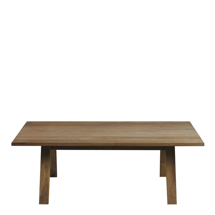 A-Line Coffee Table in Smoked Oak - TidySpaces