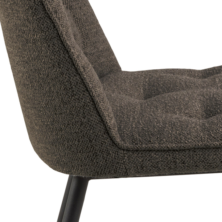 Brooke Dining Chair in Taupe. - TidySpaces