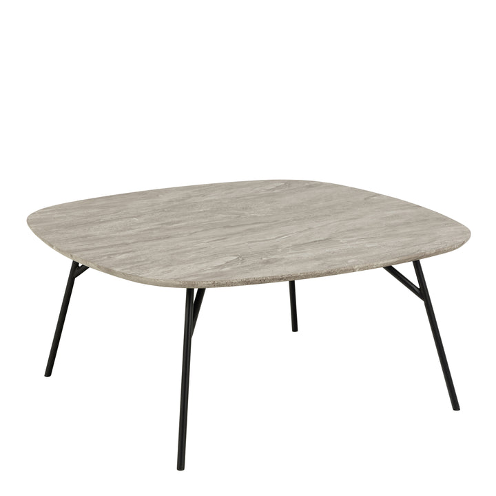 Caracas Coffee Table with Grey Marble Effect - TidySpaces