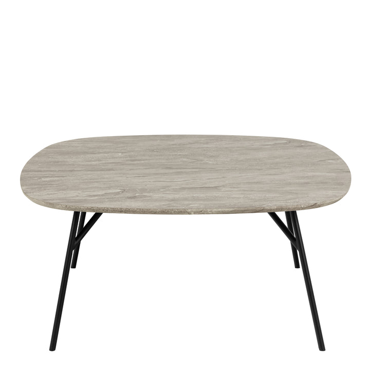 Caracas Coffee Table with Grey Marble Effect - TidySpaces