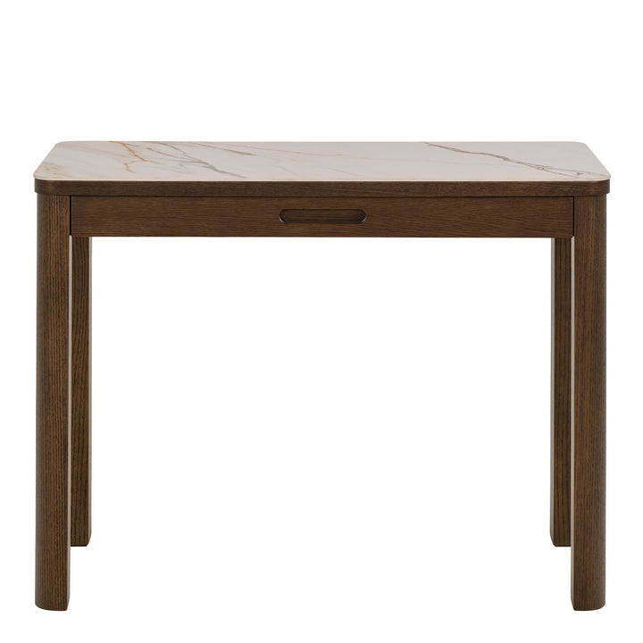 Southampton Console Table 1 Drawer in Cream Ceramic