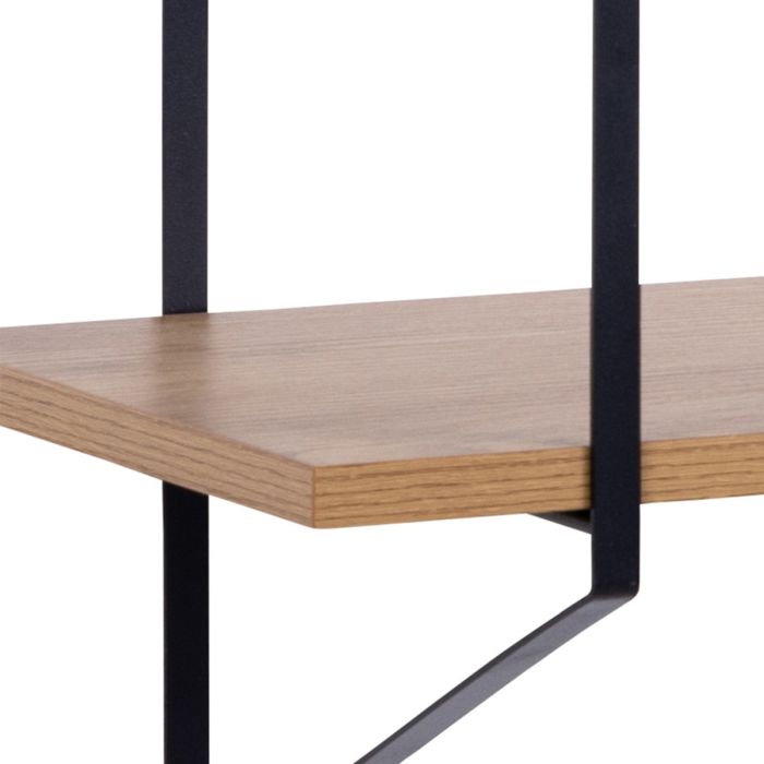 Belfast Wall Unit with 4 Shelves in Oak - TidySpaces