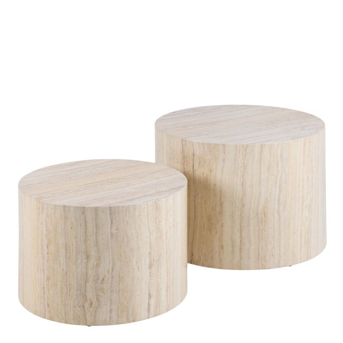 Dice Coffee Table Set in Light Oak - TidySpaces
