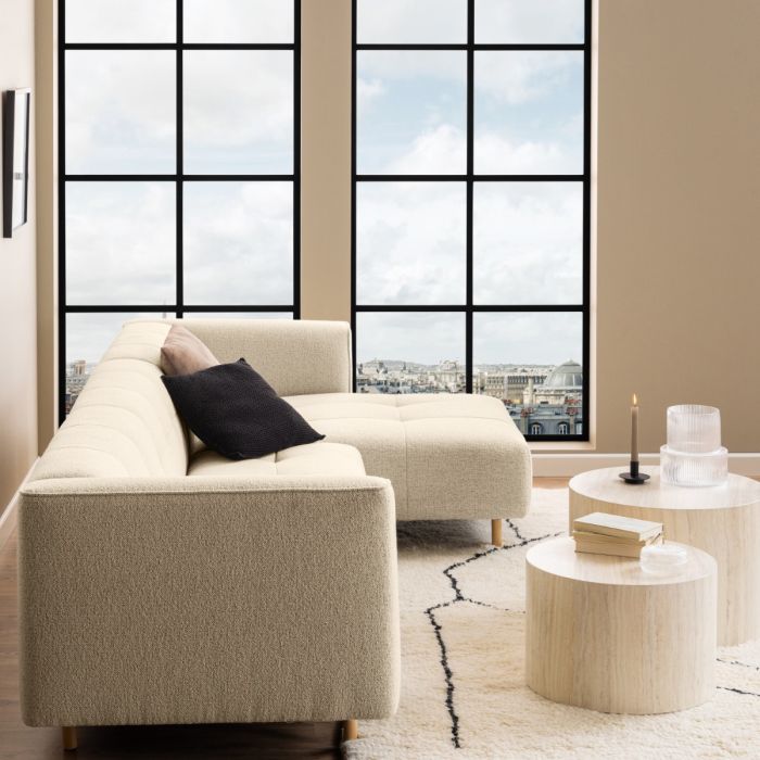 Dice Coffee Table Set in Light Oak - TidySpaces