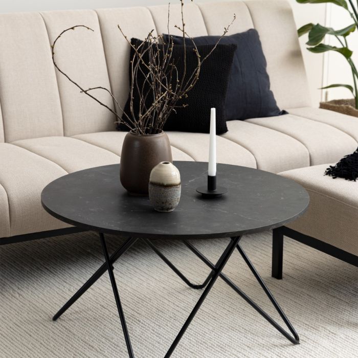 Wyre Coffee Table in Black - TidySpaces
