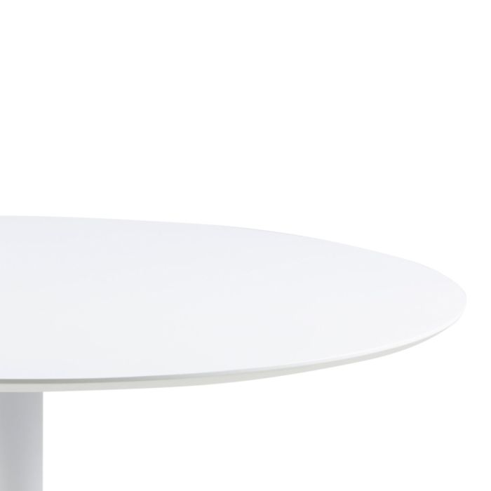 Ibiza Round Dining Table in White - TidySpaces