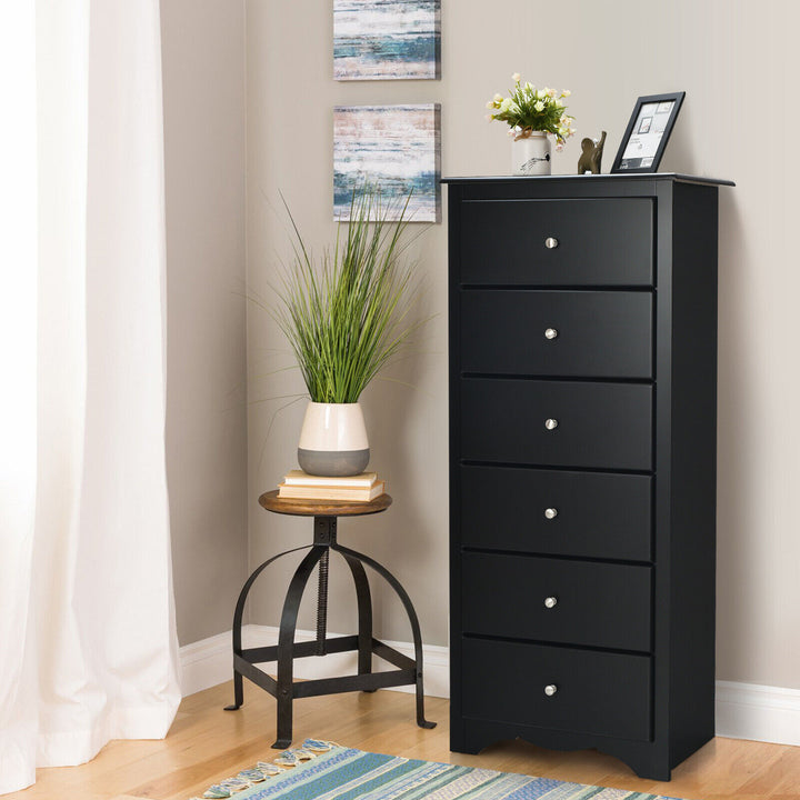 6 Drawer Freestanding Dresser Cabinet - TidySpaces
