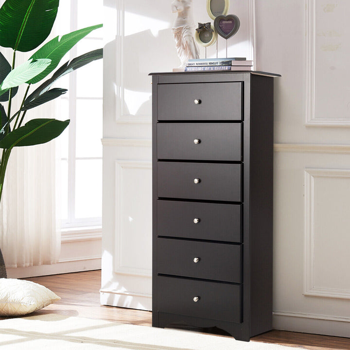6 Drawer Freestanding Dresser Cabinet - TidySpaces