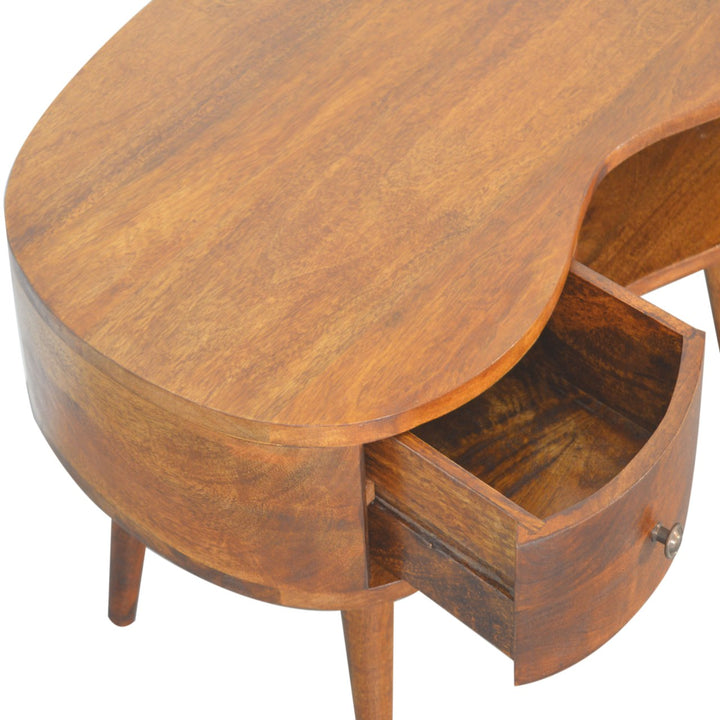 Chestnut Wave Coffee Table - TidySpaces