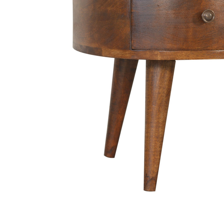 Chestnut Wave Coffee Table - TidySpaces