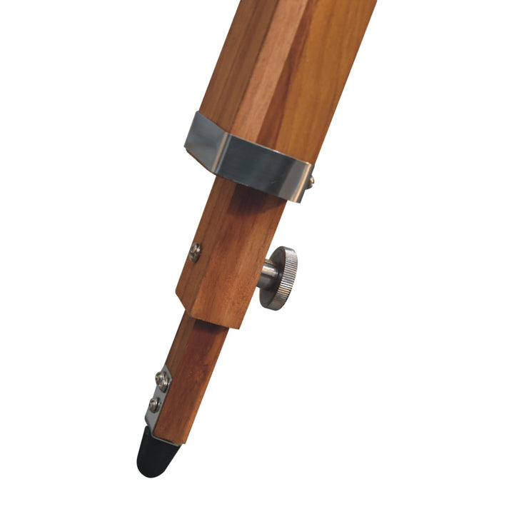 Caged Chrome Spotlight Floor Lamp - TidySpaces