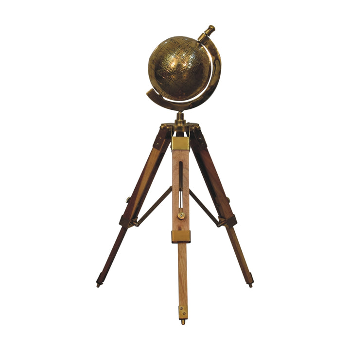 Brass Antique Tripod Globe - TidySpaces