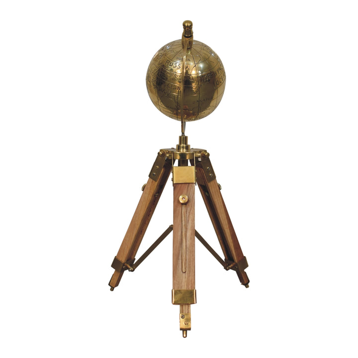 Brass Antique Tripod Globe - TidySpaces