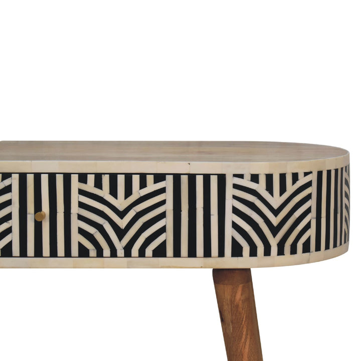 Edessa Bone Inlay Console Table - TidySpaces