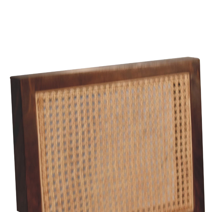 Cream Boucle Rattan Chair - TidySpaces