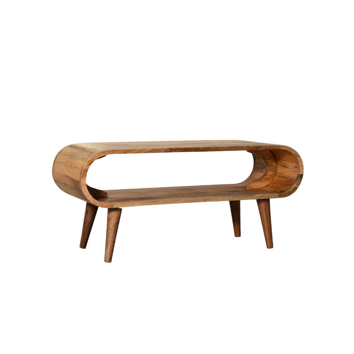 Amaya Nordic Style Oak-ish Coffee Table - TidySpaces