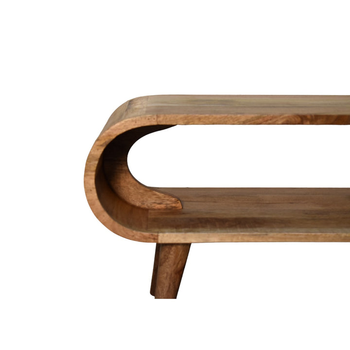 Amaya Nordic Style Oak-ish Coffee Table - TidySpaces