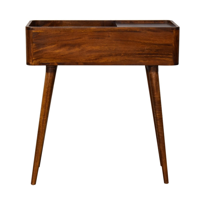 Open-top Chestnut Console - TidySpaces