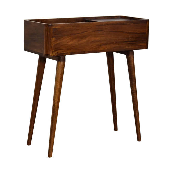 Open-top Chestnut Console - TidySpaces