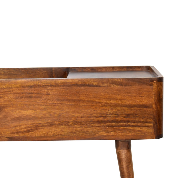 Open-top Chestnut Console - TidySpaces