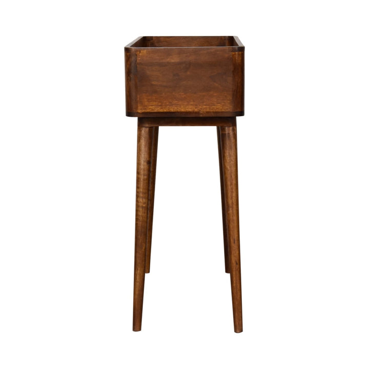 Open-top Chestnut Console - TidySpaces