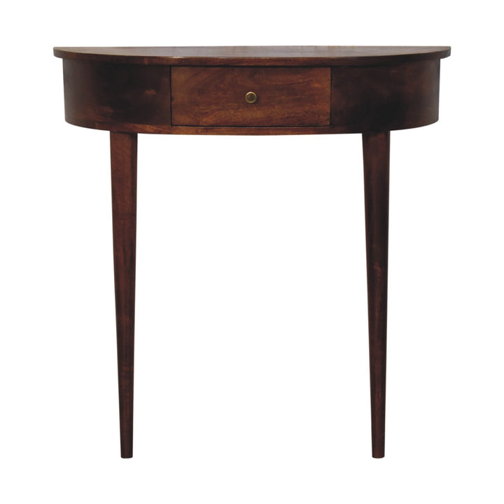 Backless Mounted Chestnut Console - TidySpaces
