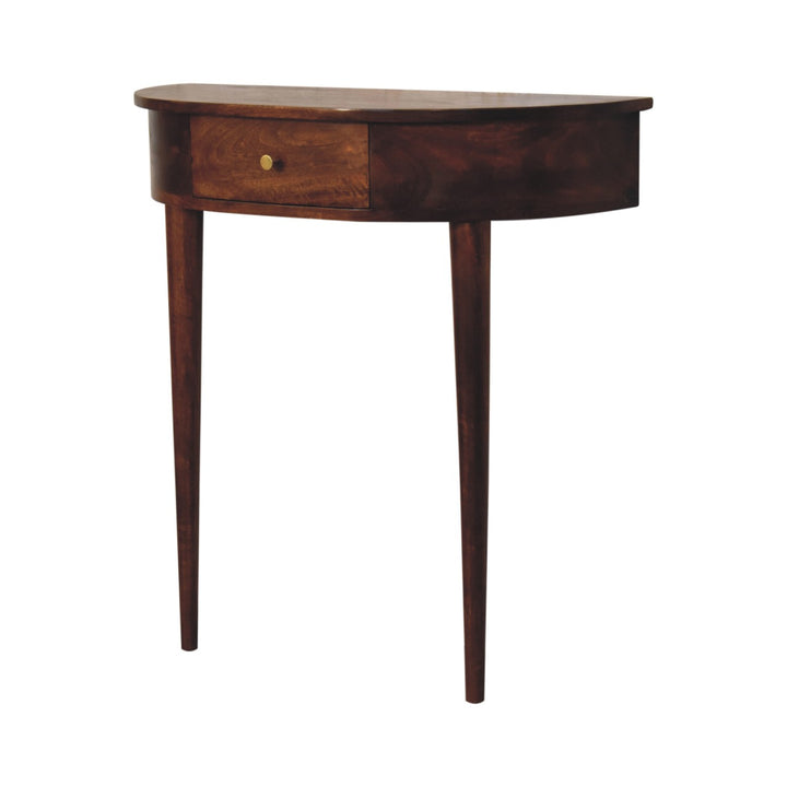 Backless Mounted Chestnut Console - TidySpaces