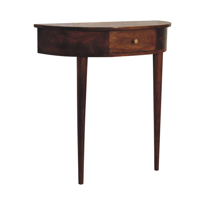Backless Mounted Chestnut Console - TidySpaces