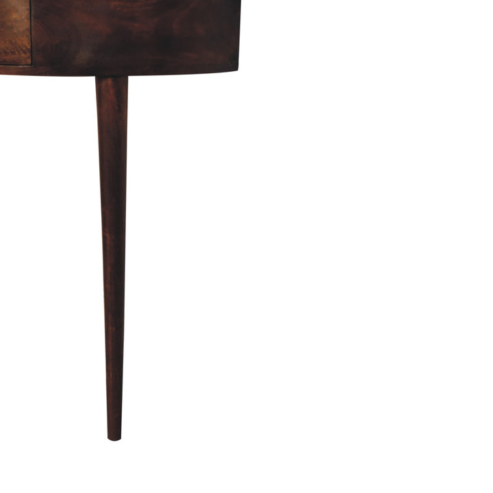 Backless Mounted Chestnut Console - TidySpaces