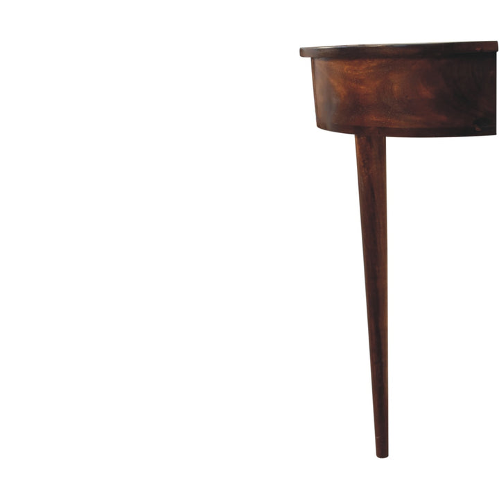 Backless Mounted Chestnut Console - TidySpaces