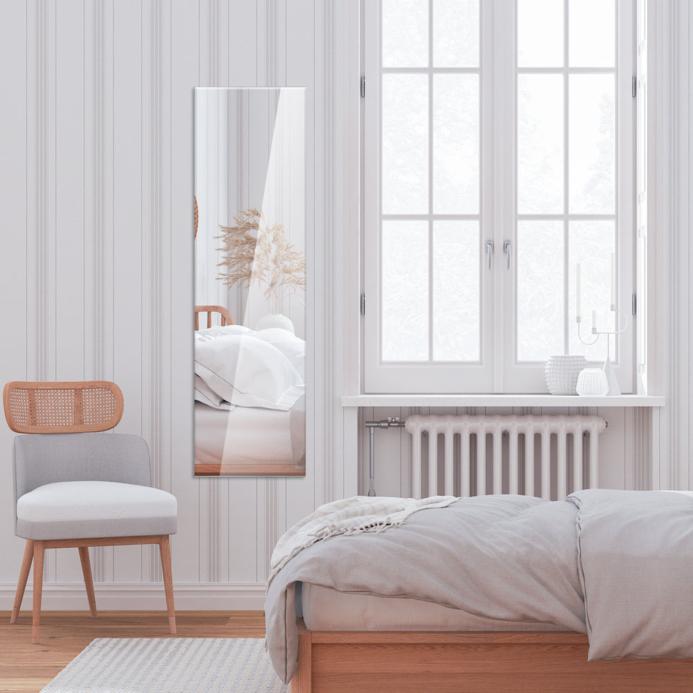 Full Length Wall Mounted Mirror for Bathroom Bedroom Entryway - TidySpaces