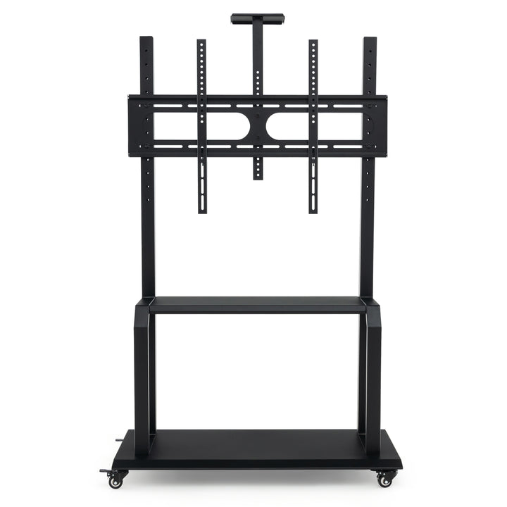 Mobile TV Stand Rolling TV Cart with Camera Shelf and AV Shelves - TidySpaces