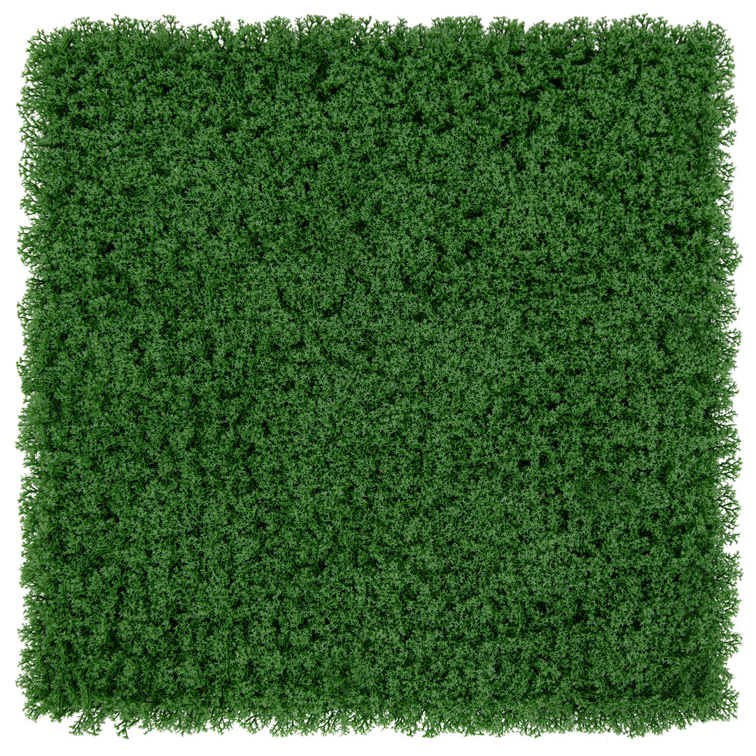 12 Pieces 50 x 50cm Artificial Grass Wall Panels for Garden Yard Balcony Home - TidySpaces