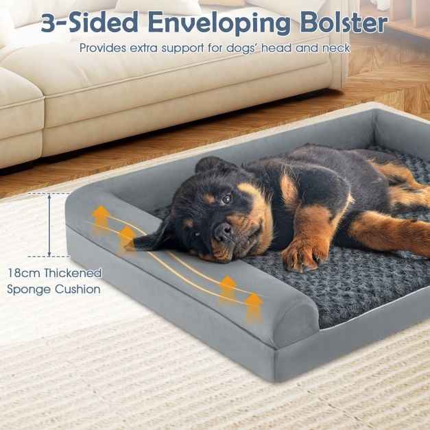 Orthopedic Foam Dog Bed L Sized Large Pet Bed-XXL
