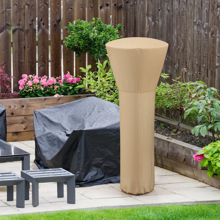 Outdoor Patio Heater Cover with Zipper and Storage Bag - TidySpaces