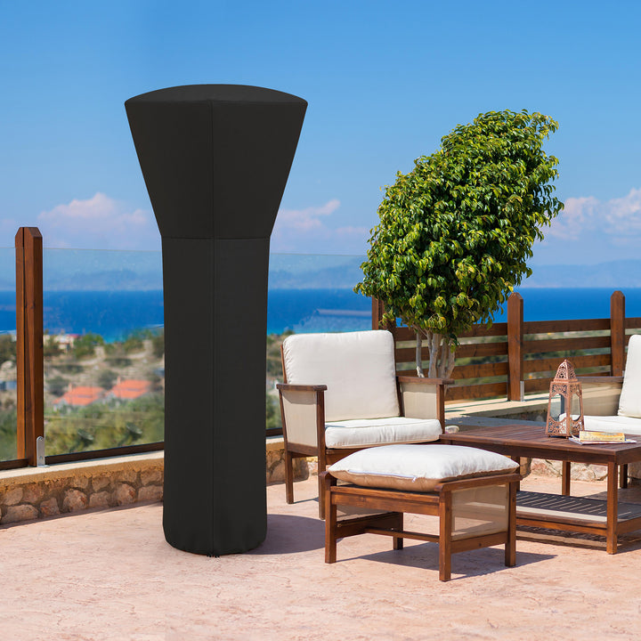 Outdoor Patio Heater Cover with Zipper and Storage Bag - TidySpaces