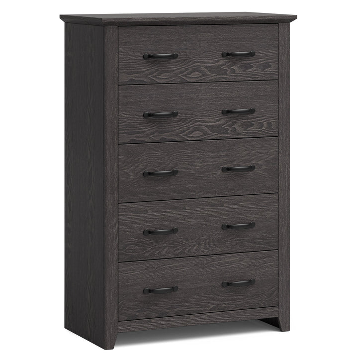Dresser Vertical Chest of Drawers with 5 Pull out Drawers - TidySpaces