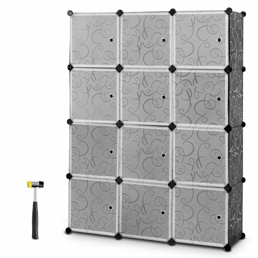 Portable Wardrobe with Doors for Clothes, Shoes and Toys - TidySpaces