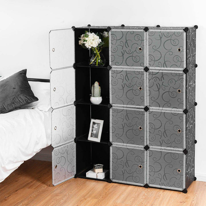 Portable Wardrobe with Doors for Clothes, Shoes and Toys - TidySpaces
