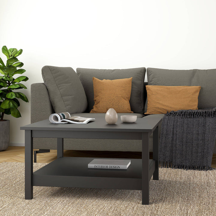 Barcelona Coffee table in Matt Black - TidySpaces