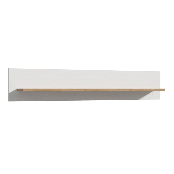 Bohol Wall Shelf in Riviera Oak/White - TidySpaces