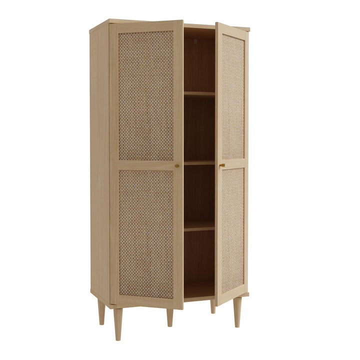 Calasetta Display Cabinet in Rattan - TidySpaces
