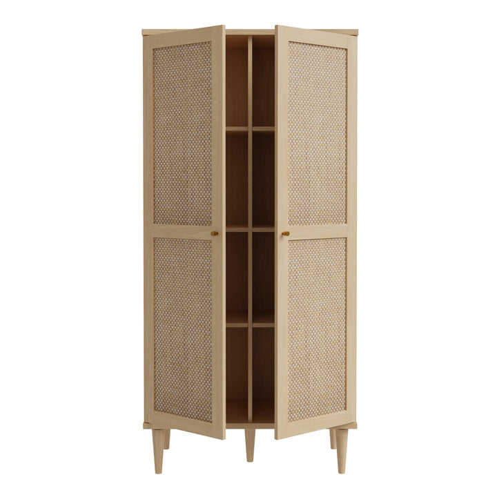 Calasetta Display Cabinet in Rattan - TidySpaces
