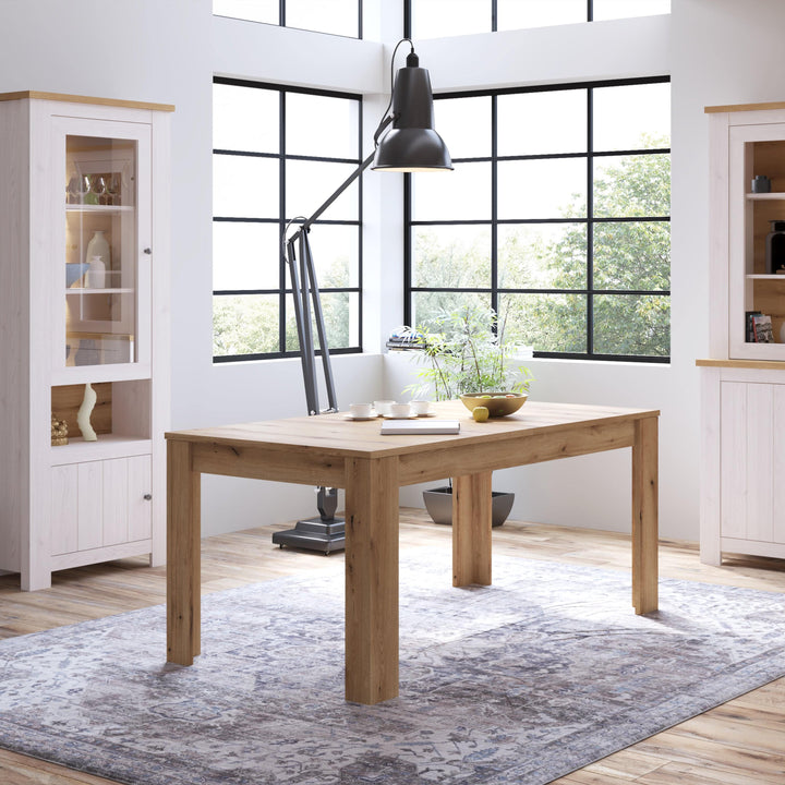Celesto Dining Table in Oak - TidySpaces