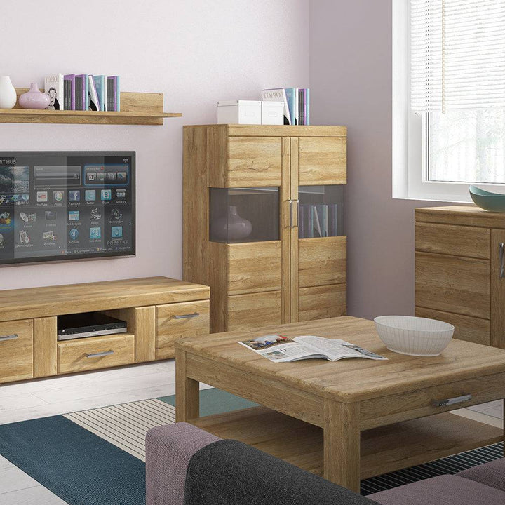Cortina 2 door cabinet in Grandson Oak - TidySpaces