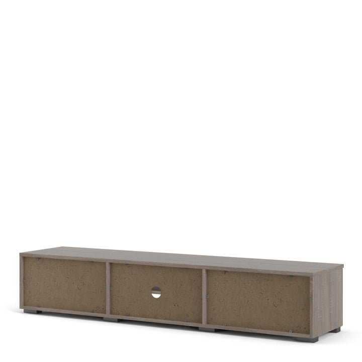 Match TV Unit 2 Drawers 2 Shelf in Truffle Oak - TidySpaces