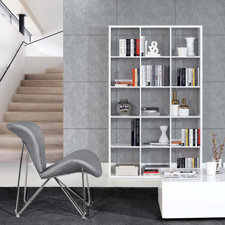 Mauro 3x5 Storage Unit in Matt White - TidySpaces