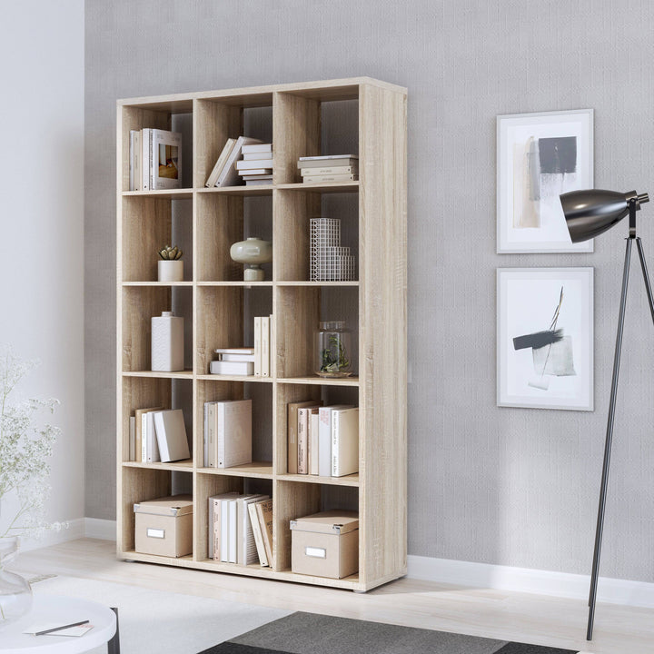 Mauro 3x5 Storage Unit in Sand Oak - TidySpaces