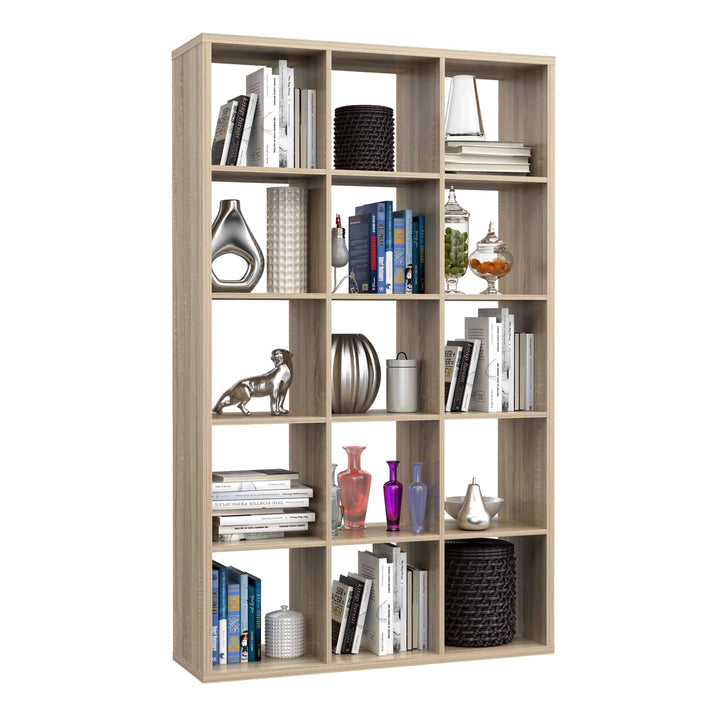 Mauro 3x5 Storage Unit in Sand Oak - TidySpaces